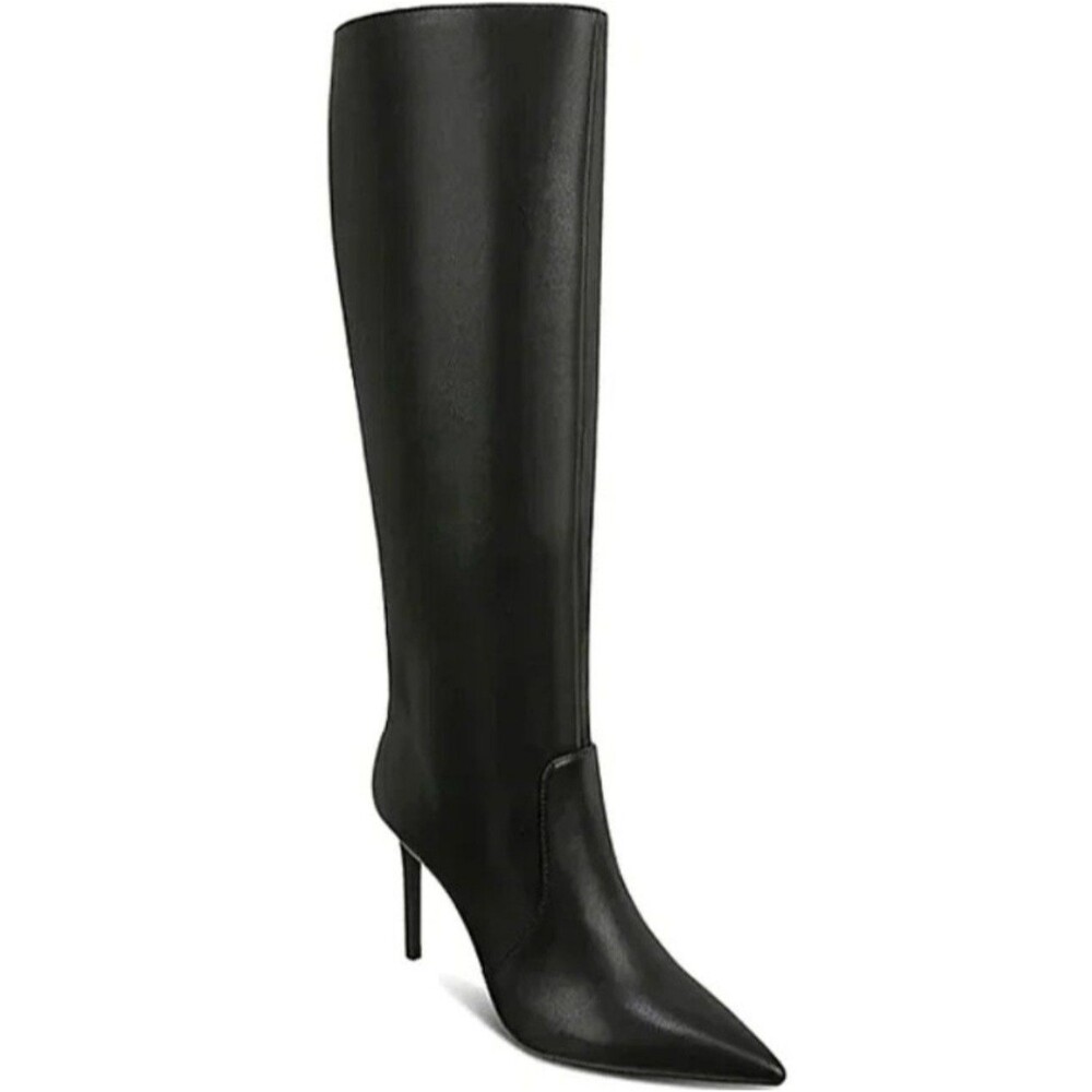 Wide Calf Knee High Dress Boots 8